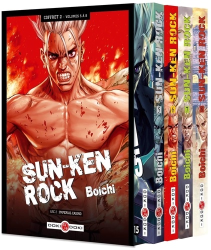 Sun-Ken Rock Tomes 5 à 8 : Coffret en 4 volumes. Avec une illustration collector offerte