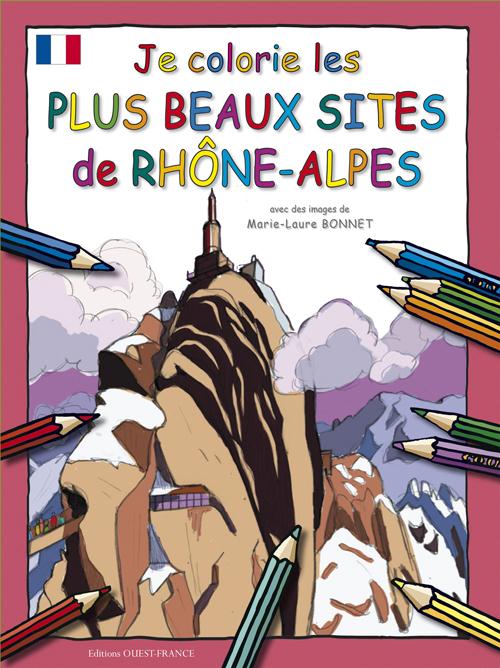 Je colorie les Alpes. Edition bilingue français-anglais