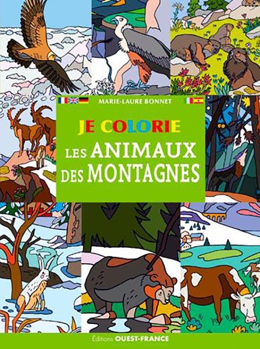JE COLORIE LES ANIMAUX DES MONTAGNES