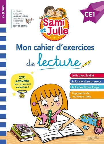 Mon cahier d'exercices de lecture. CE1