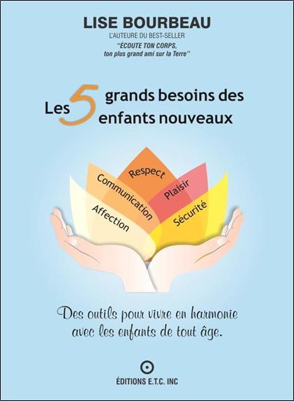 Les 5 grands besoins des enfants nouveaux. Des outils pour vivre en harmonie avec les enfants de tou