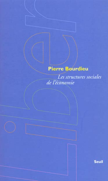 Les structures sociales de l'économie