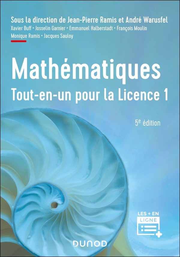 Mathématiques. Tout-en-un pour la Licence 1, 5e édition