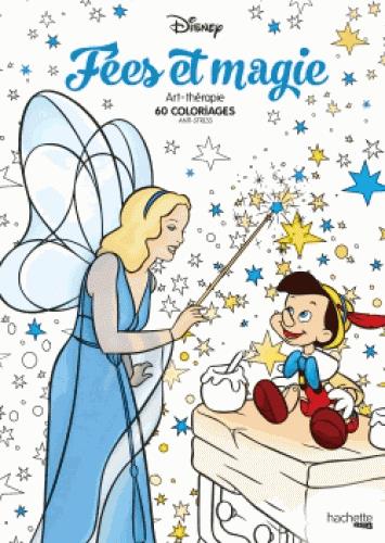 Bloc Fées & magie. 60 coloriages anti-stress