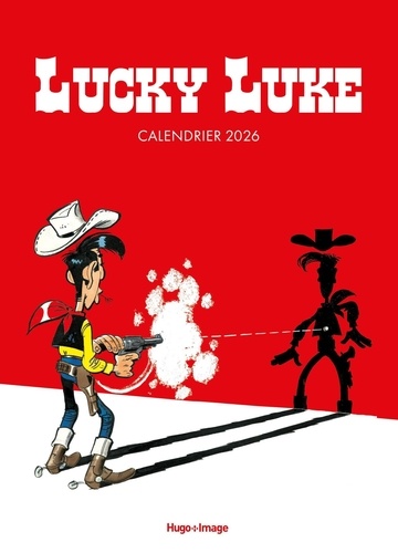 Calendrier mural Lucky Luke 2026