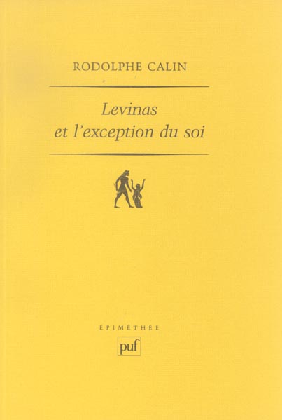 Levinas et l'exception du soi