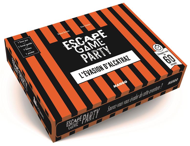 ESCAPE GAME PARTY : L'EVASION D'ALCATRAZ - ECHAPPEZ-VOUS EN 60 MINUTES !