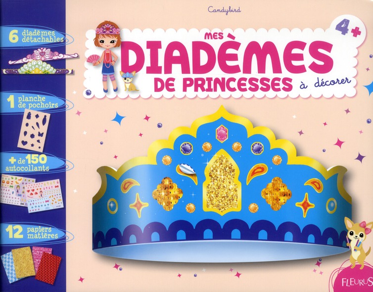 Mes diadèmes de princesses à décorer