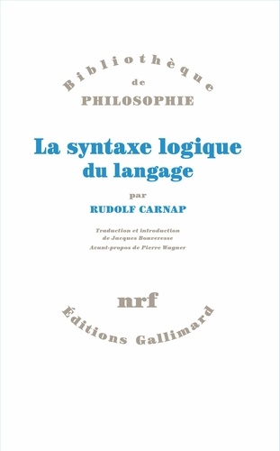 La syntaxe logique du language