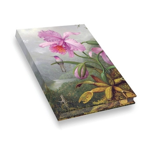 Carnet Hazan effet soie Oiseaux dans la peinture