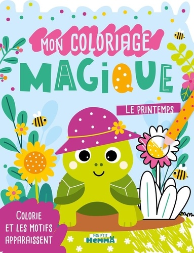 Mon coloriage magique Le printemps ! Colorie et les motifs apparaissent