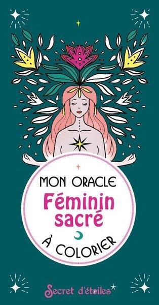 MON ORACLE FEMININ SACRE A COLORIER