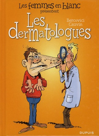 Les femmes en blanc présentent : Les dermatologues