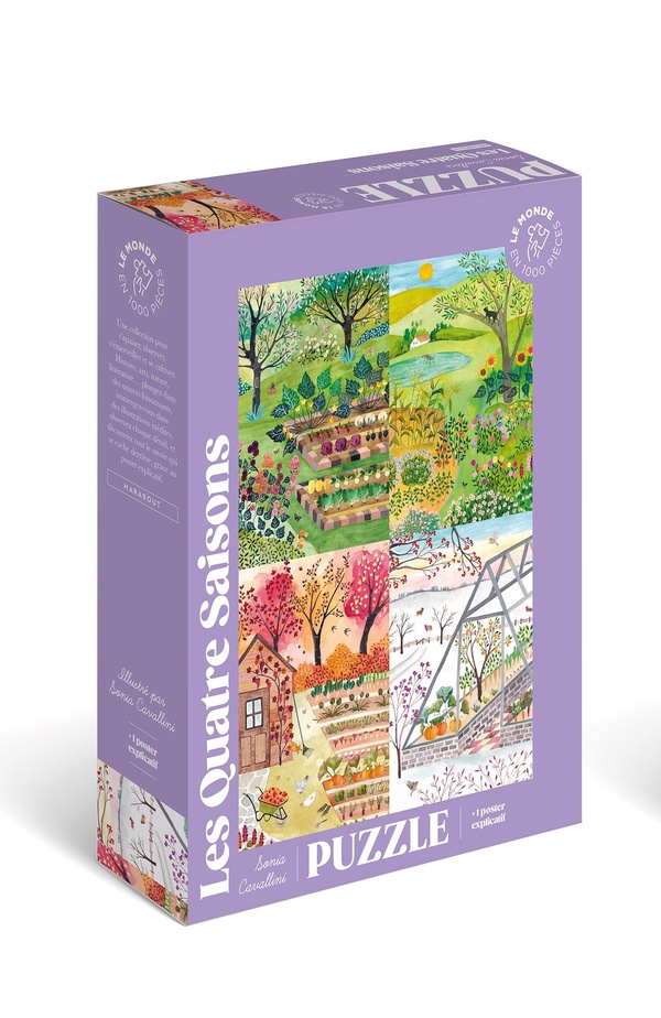 PUZZLE 1000 PIECES - LES QUATRE SAISONS