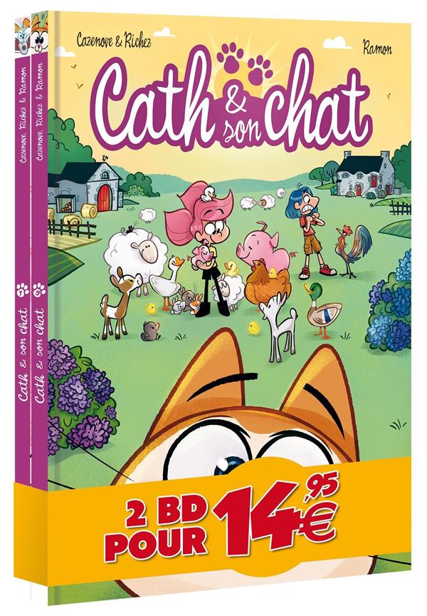 Cath & son chat Tomes 1 et 9 : Pack découverte en 2 volumes