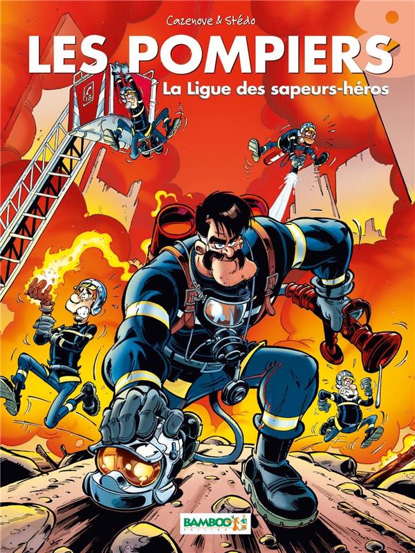 Les Pompiers Tome 8 : La ligue des sapeurs-héros. OP 1 euro de