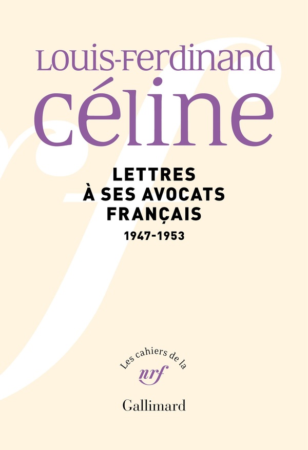 Lettres à ses avocats français (1947-1953)