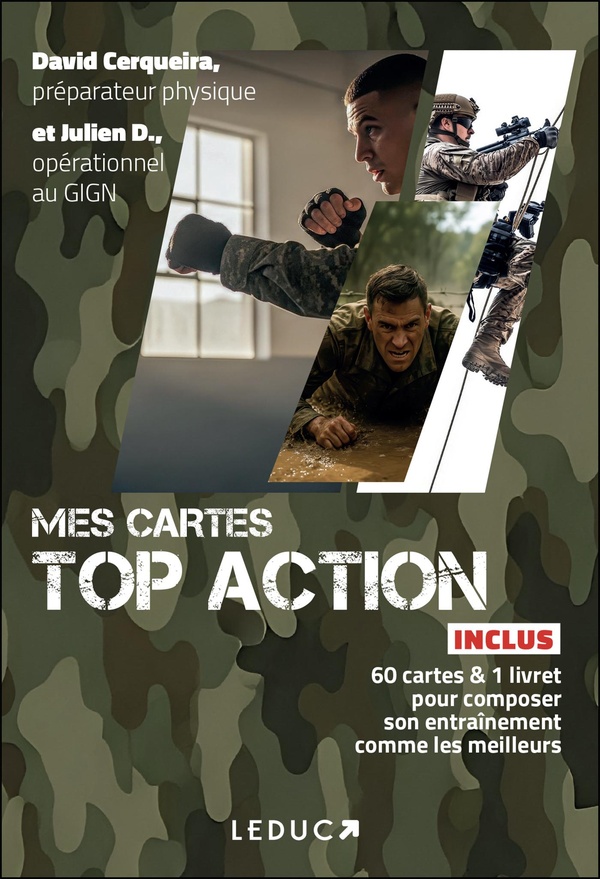 Mes cartes Top Action. Inclus 60 cartes et 1 livret pour composer son entraînement comme les meilleu