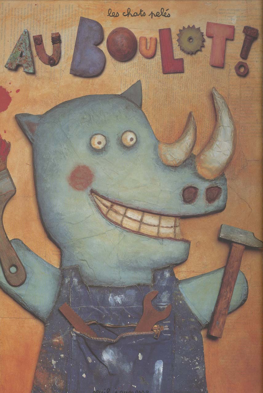 Les chats pelés : Au boulot !