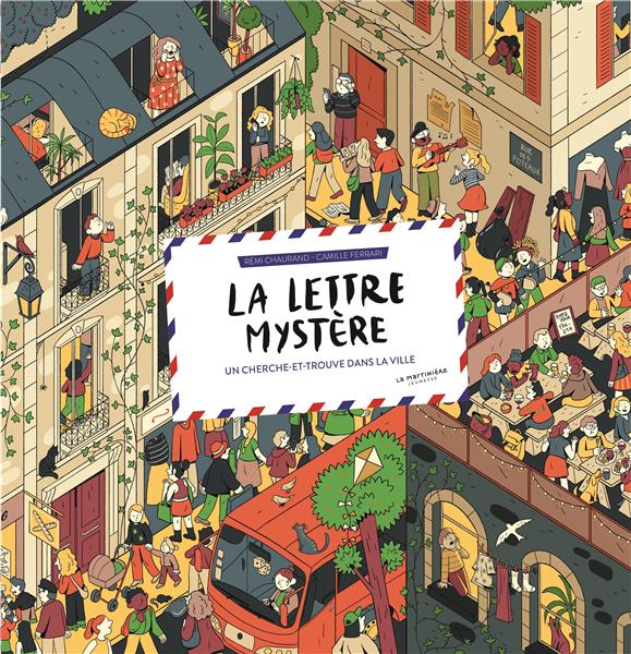 La lettre mystère. Un cherche-et-trouve dans la ville