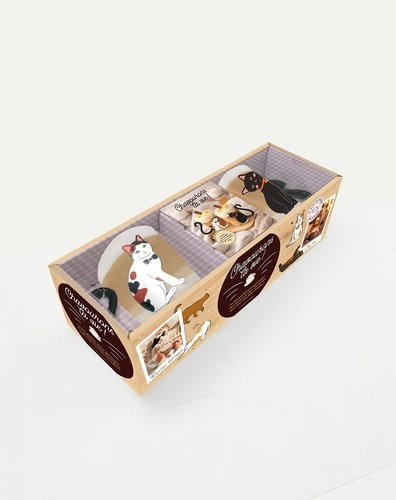 Chavourons la vie. Coffret avec 2 mugs en verre et un livret de recettes et de notes