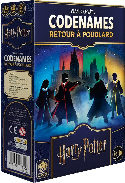 Codenames retour à Poudlard Harry Potter