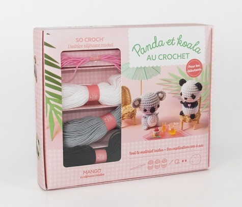 Panda et koala au crochet. Coffret - Tout le matériel inclus
