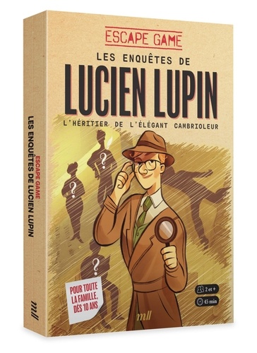 Les enquêtes de Lucien Lupin. L'héritier de l'élégant cambrioleur