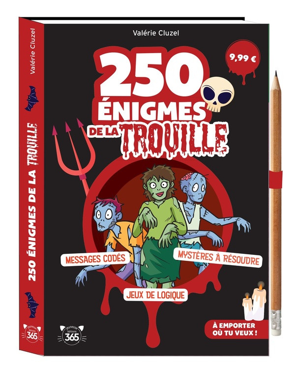 250 énigmes de la trouille. Avec 1 crayon