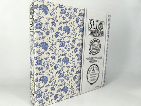 Set de correspondance. Un sceau de cire pour personnaliser ses lettres