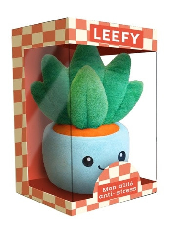 Leefy, l'apaisement instantané. Ma peluche anti-stress