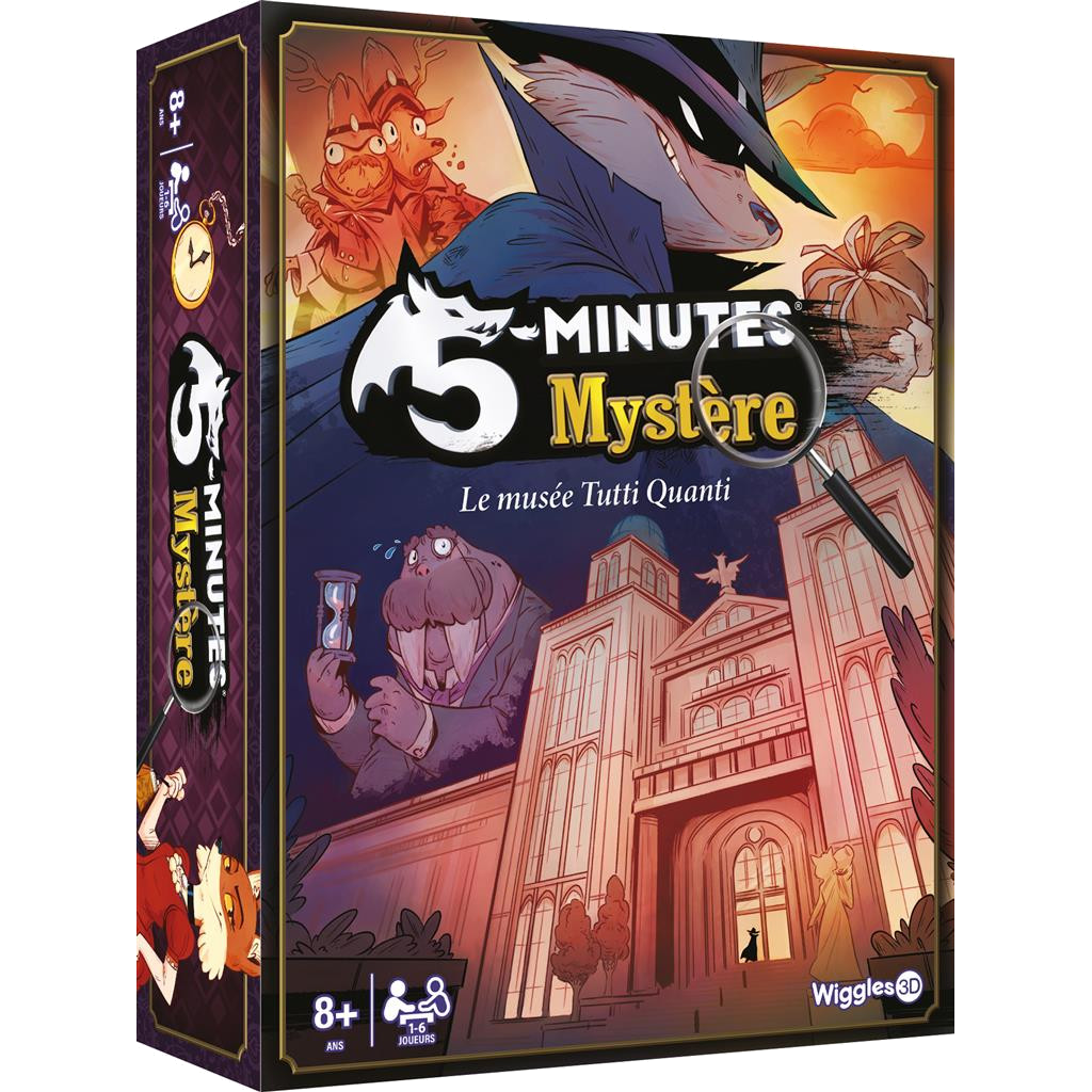 5 MINUTES MYSTERE - LE MUSEE TUTTI QUANTI (promo jeu)