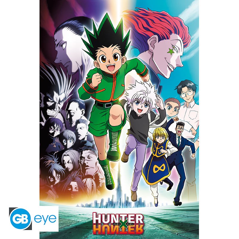 Hunter X Hunter - Poster maxi roulé filmé 91,5 x 61 cm : Brigade fantôme