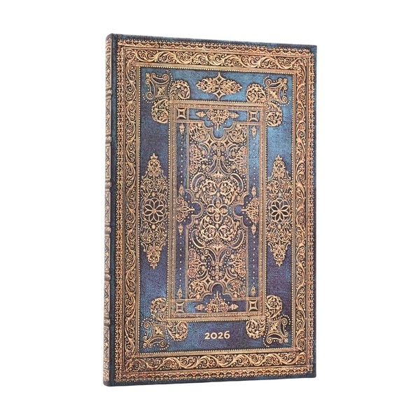 AGENDA 2026 12 MOIS MAXI VERTICAL - LUXE BLEU, DESIGN LUXUEUX