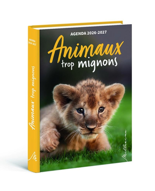Animaux trop mignons. Agenda scolaire, Edition 2026-2027