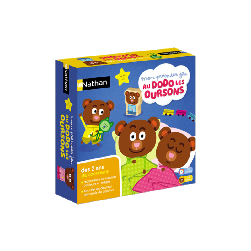 Au dodo les oursons - Mon premier jeu