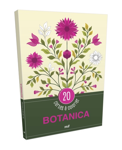 Botanica. 20 cartes à colorier
