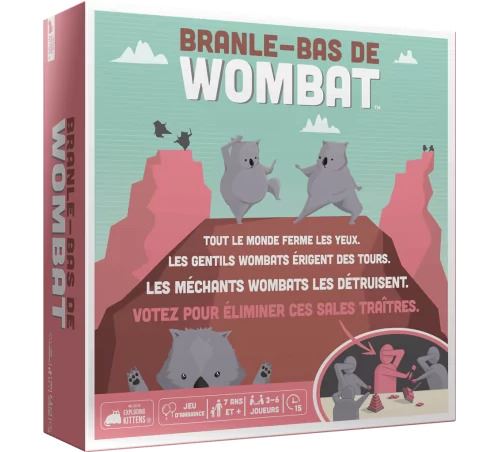 BRANLE BAS DE WOMBAT (PROMO JEU]