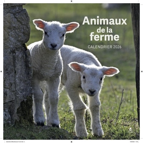 Calendrier animaux de la ferme. Edition 2026