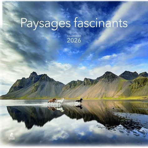 Calendrier Paysages fascinants. Edition 2026
