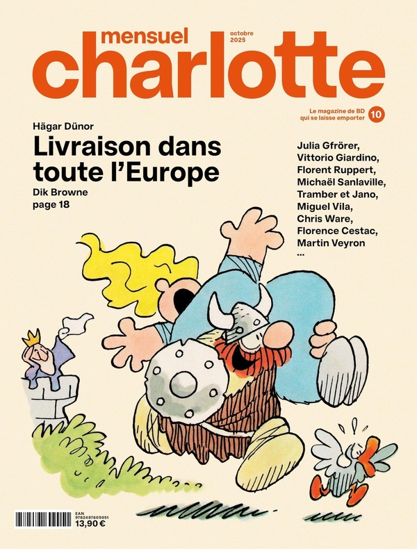 Charlotte mensuel N° 10 : Hägar Dünor. Livraison dans toute l'Europe