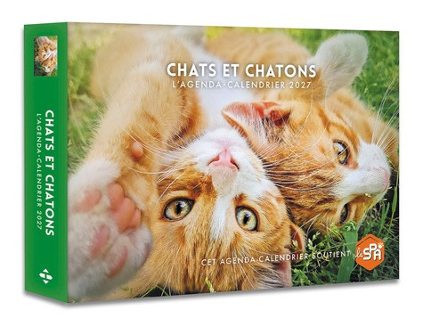 L'agenda-calendrier Chats et chatons. Edition 2027