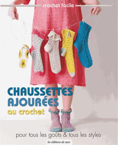 Chaussettes ajourées au crochet. Pour tous les goûts et tous les styles