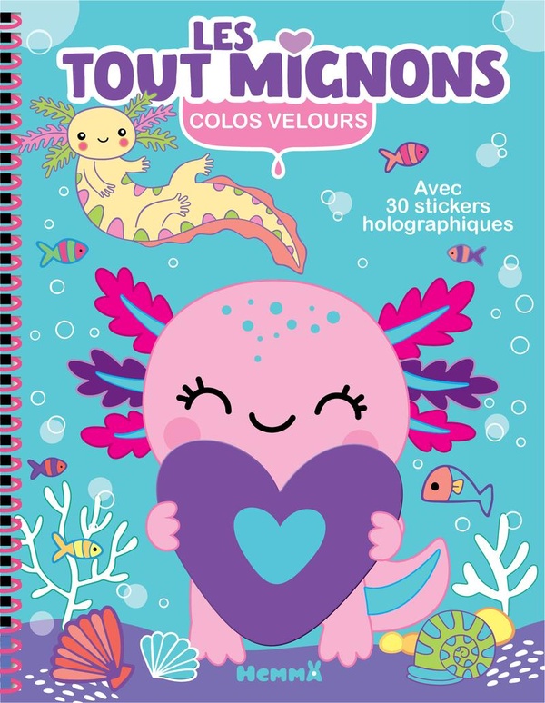 Les tout mignons. Avec 30 stickers holographiques
