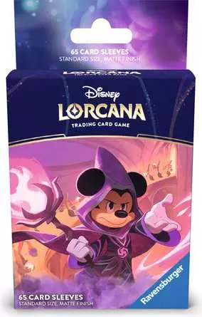 DISNEY LORCANA - 65 CARD SLEEVES MICKEY