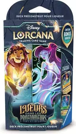 DISNEY LORCANA DECK A - LUEURS DANS LES PROFONDEURS