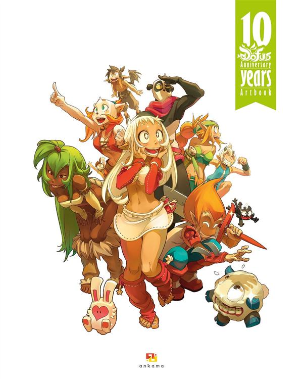 Dofus, 10 years anniversary. Artbook, Edition bilingue français-anglais