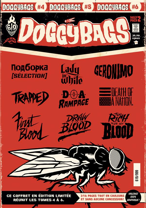 Doggybags Tomes 4 à 6 . Avec 7 posters