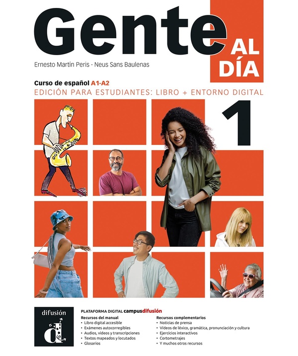 GENTE AL DIA 1 - LIVRE DE L'ELEVE HYBRIDE