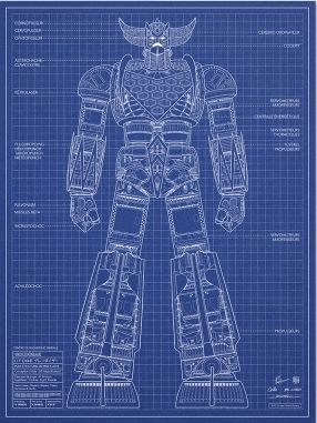 Goldorak Sérigraphie N°2